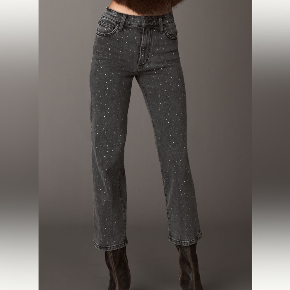 Joe jeans the Blake crop high-rise straight leg jeans NWT